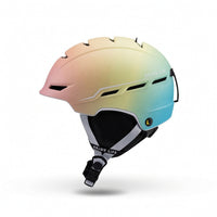 Ski Helmet Adjustable Helmet with Eyewear Strap Ventilated Removable Liner for Adults, Skiing, Snowboarding
