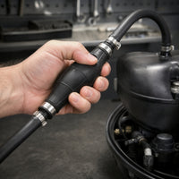 Inline Fuel Line Assembly with Hand Bulb Primer Pump Ethanol Compatible Fuel Hose Assembly with Hand Primer Pump Low Permeation Lightweight for Boats
