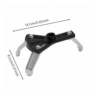 Petrol Tank Cap Wrench Universal Fit Petrol Pump Cover Tool Sturdy Right Angle Cap Wrench for Mechanics