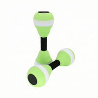 EVA Foam Water Dumbbells Environmentally Friendly Pool Dumbbells Ergonomic Water Exercise Floats Easy-to-Grip for Beginners