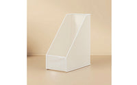 Vertical File Organizer Metal Mesh File Holder Space-Saving Upright Folder Organizer for Professionals, Students, Office