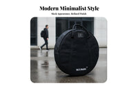 Zippered Pocket Padded Cymbal Bag Clear Label Window 22 Inch Cymbal Bag