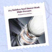 High-pressure stainless steel shower head