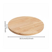 Pizza Serving Stand Space Saving Wooden Pizza Stand Easy to Clean