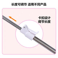 站立通用娃娃展示支架3468分bjd不锈钢娃娃站可调节高度支撑架