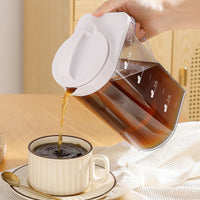 Cold Brew Coffee Pot for Home Refrigerator, Large Capacity Cold Brew Pitcher, Portable Cold Brew Tea Pot