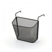 Hanging Mesh Storage Basket over-the-Edge Basket with Hooks Open-Wire