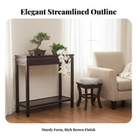 Carved Pedestal Traditional Design Oriental Flower Stool Sturdy Construction Small-Sized Size for Collectors, Homeowners