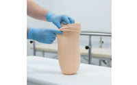 Friction-Reducing Prosthetic Sock with Gel Interior Cushioned Prosthetic Gel Sock Soft Sleeve Stretchable for Amputees, Prosthesis Wearers, Daily Movement