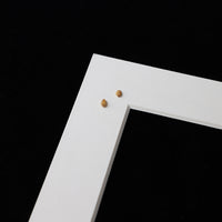 Square Photo Frame Mat Board White Cardboard for Picture Wall Mounting