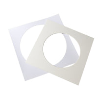 Square Photo Frame Mat Board White Cardboard for Picture Wall Mounting