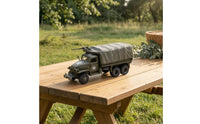 WW2 US Armed Forces Transport Vehicle Logistics 353 Truck Model Alloy Transport Vehicle Logistics 353 Truck Model Finished