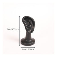 Realistic Human Ear Display Stand Pedestal Base Ear Shaped Earring Stand