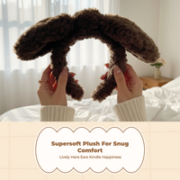 Plush Hair Knot Headband, Infant, Party, Handmade