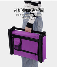 Shengjie Stadium Seat Shoulder Strap Camping Backrest Cushion Foldable Oxford Cloth Chair