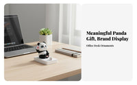 Ideal Gift Panda Phone Holder Two-in-One-Use Decoration Cute Phone Stand Creative Design for Home Office