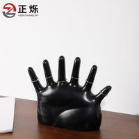 创意六指手掌戒指手链托架首饰品展示架桌面装饰收纳摆件置物架子