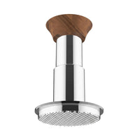 Coffee Tamper Flat Base Espresso Tamper Polished Metal