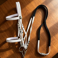 Horse Bridle with Long-Lasting PVC Horse Bridle Secure Snap Closure for Stables