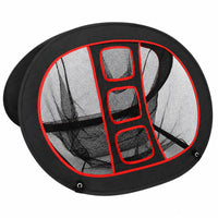 Foldable Golf Chipping Net Built-in Practice Openings Sports Gear Mesh