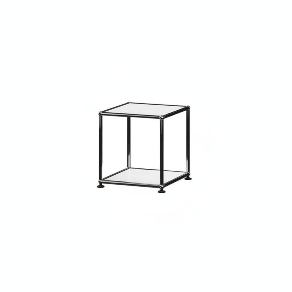 2-Tier Coffee Table Bauhaus Inspired 2-Tier Reconfigurable Table Minimalist Design Sturdy Build for Design Aficionados