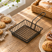 Square Cooling Rack, Rust-Resistant, Carbon Steel Cake Rack with Feet, Non-Stick for Pastries and Cookies