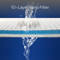 Aquatic Habitat Nano Fiber Biochemical Filter Sponge