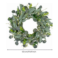 Artificial Eucalyptus Wreath True Eucalyptus Wreath Wall Decoration