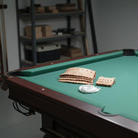 6 Pieces Billiards Leather Pocket Set Lace Installed Pool Table Pocket Set