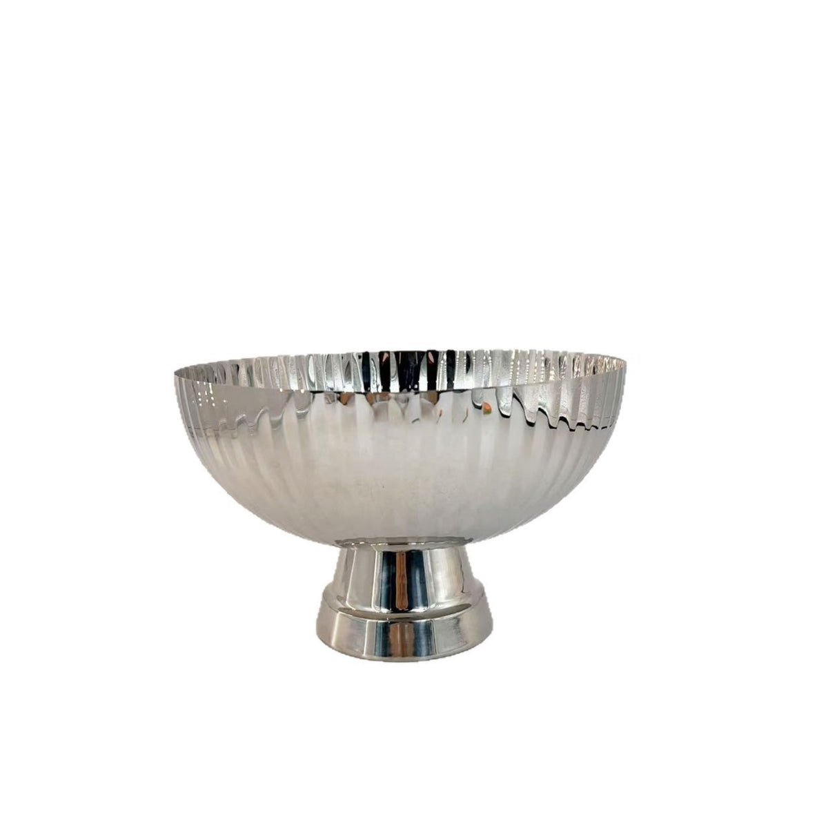 Footed Fruit Bowl Sculptural Tableware Decorative for Kitchen Counter