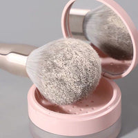 Green Cloud 14-Piece Makeup Brush Set with Storage Bag for Beginners