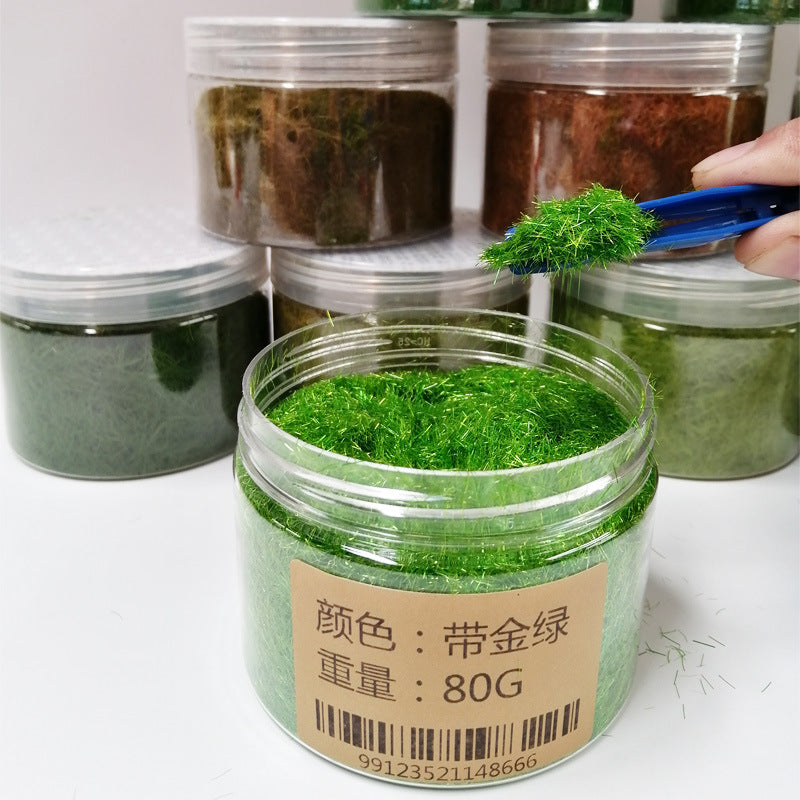 Artificial Moss Powder for DIY Landscaping and Plant Decoration