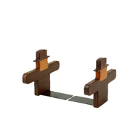 Creative Scarecrow Bookend, Solid Wood Desk Book Organizer