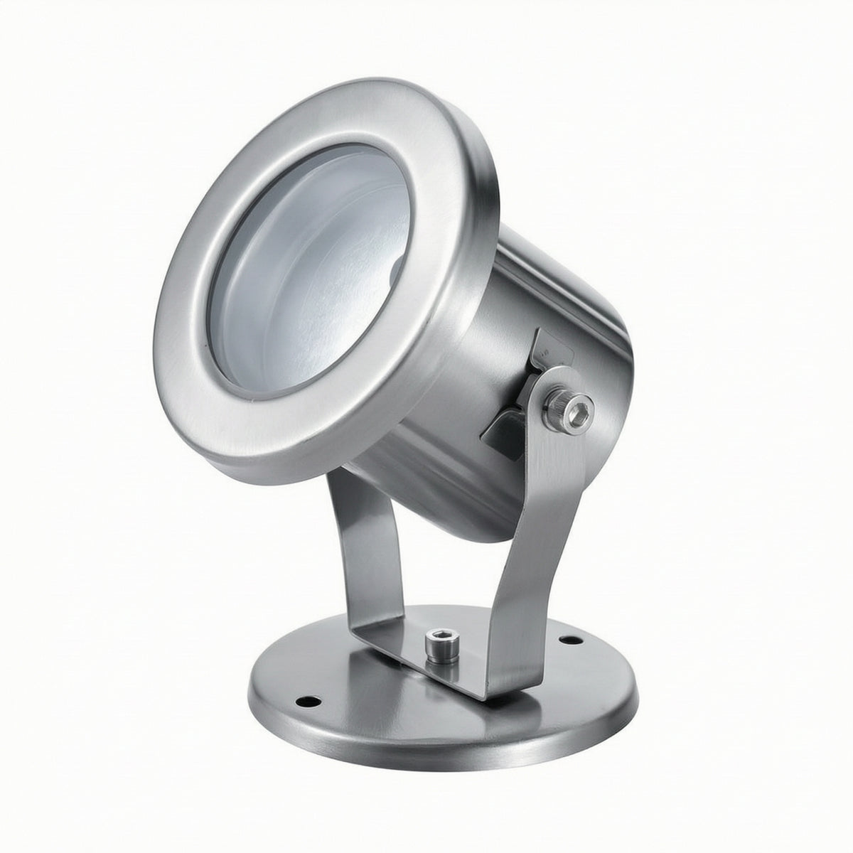 lamps Housing Stainless Steel Light Fixture with Bracket Adjustable lamps Housing Bracket for Landscapers, Home Improvers