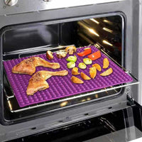 Silicone Food Grade Oil Draining Mat for Microwave, Refrigerator, Oven - Waterproof, Oil-Proof, Heat-Insulating
