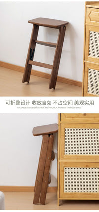 梯凳家用加厚折叠凳多功能两用爬梯椅子三步梯高凳便携登厨房室内