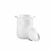 Multipurpose Fermentation Barrel with Lid Multi-Purpose Food Grade Storage Drum Air Tight Seal Food Grade Water Container High-Density Polyethylene
