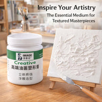 Texture Paste White for Acrylic Painting, Modelling Paste for Impasto, Heavy Body Paste for 3D Effec - Image 5