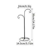 Ornaments Hanger Stand Sturdy Decorative Hook Stand Heavy Duty