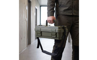 Hard-Sided Heavy-Duty with Handle Lockable Secure Carrying Case for Amateur Fixers, Home Repairs, Work