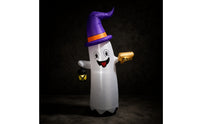 Outdoor Halloween Inflatable Ghost Standing Ghost Decoration with Lantern Bright Huge for Party Displays