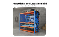 Pegboard Tool Organizer High Load Capacity Multi-Layer Storage Rack Flexible Configuration Heavy Duty Metal Shelf for Mechanics, Warehouse, Stockroom