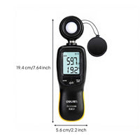 Digital light meter for indoor use