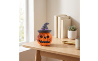 Festive Tabletop Figurine Spooky Halloween Figurine Small Halloween Figurines Mini for Mantel, Shelf, Desk