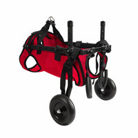 Dog Mobility Cart Rehabilitation Dog Wheelchair with Harness Stable