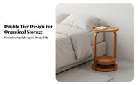 Round Side Table Light Luxury Feel Round Tripod Table century-inspiredera Modern Design