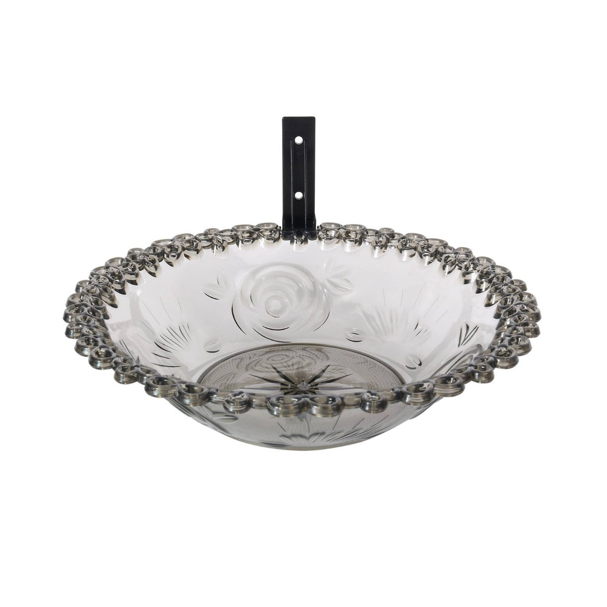 Railing Bird Bath Easy to Hang Hanging Bird Bath Outdoor Decoration for Balcony