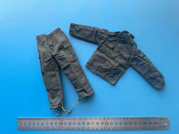 zqn 1/6兵人 BBI 深绿色 衣服 裤子 工装衣 散件 模型