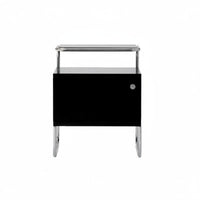 Bedside Cabinet with Magazine Holder centuryera Modern Nightstand for Students
