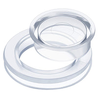 Silicone Umbrella Hole Ring with Cover for Pool Patio Table, Fits 2-Inch Hole